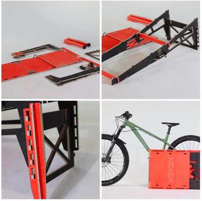 Kicker Portable bicycle ramp