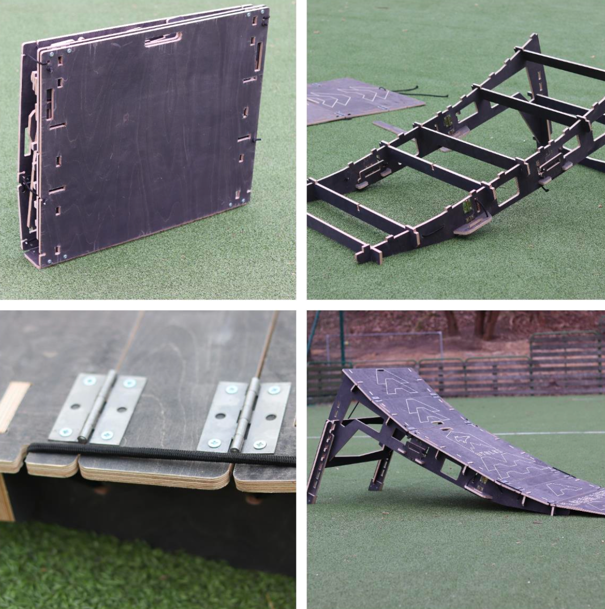 Launcher Portable bicycle ramp